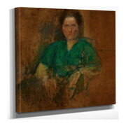 Sketch Of A Female Figure by Olga Boznanska