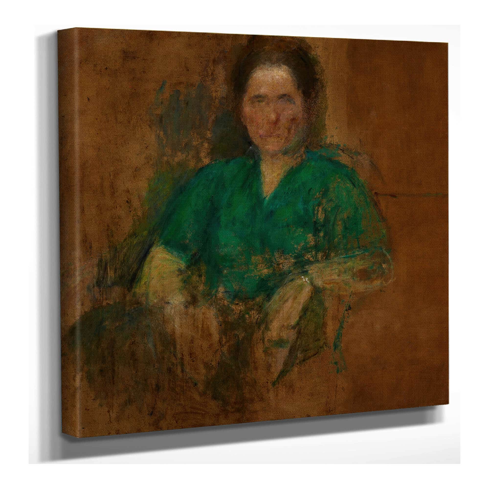 Sketch Of A Female Figure by Olga Boznanska