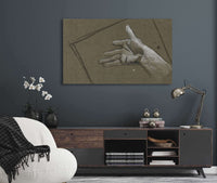 Sketch Of A Hand by Edwin Austin Abbey