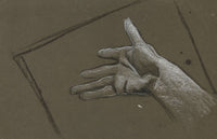 Sketch Of A Hand by Edwin Austin Abbey