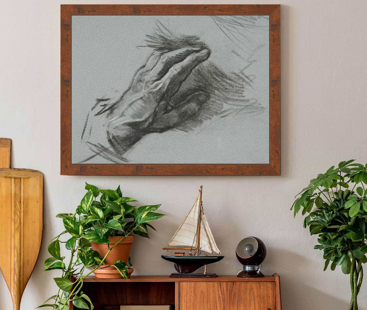 Sketch Of A Hand by Edwin Austin Abbey