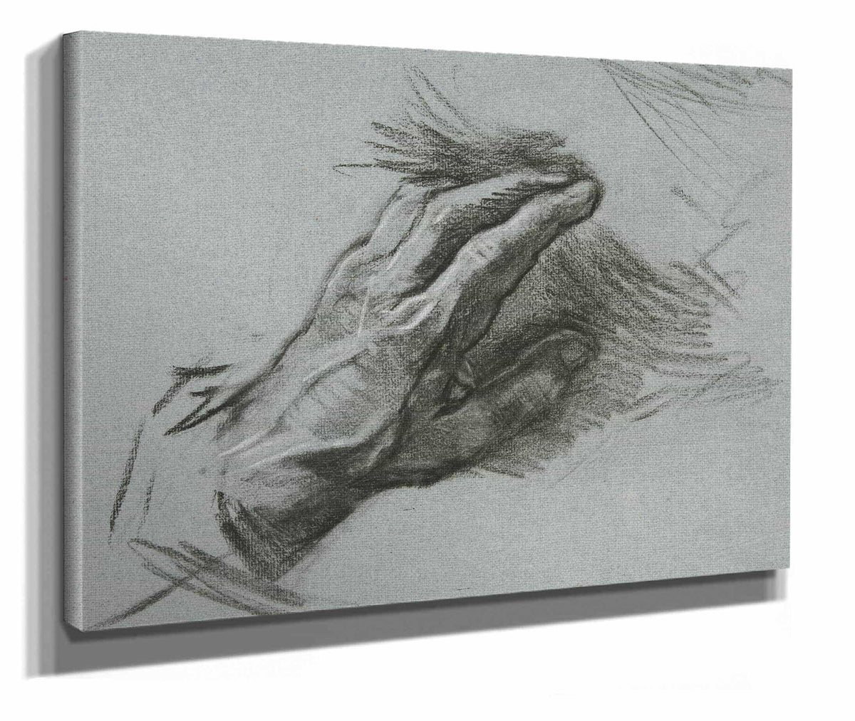 Sketch Of A Hand by Edwin Austin Abbey