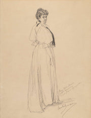 Sketch Of A Lady by Carolus Duran