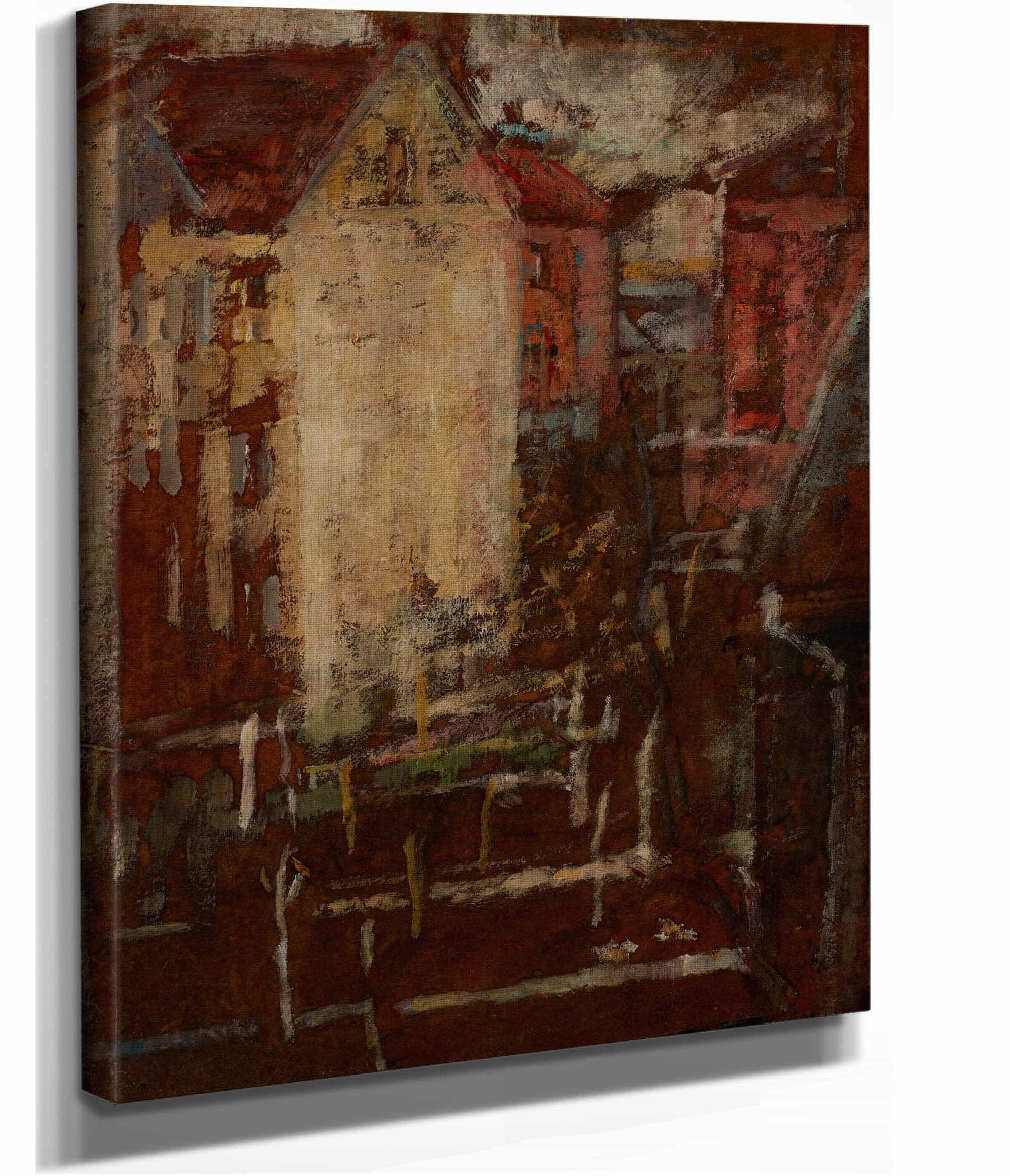 Sketch Of A Landscape by Olga Boznanska