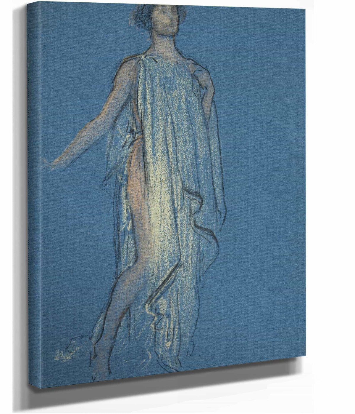 Sketch Of A Woman  by Edwin Austin Abbey