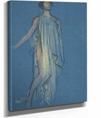 Sketch Of A Woman  by Edwin Austin Abbey