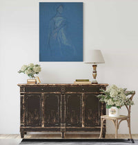 Sketch Of A Woman Costume Study For A Play Iii by Edwin Austin Abbey