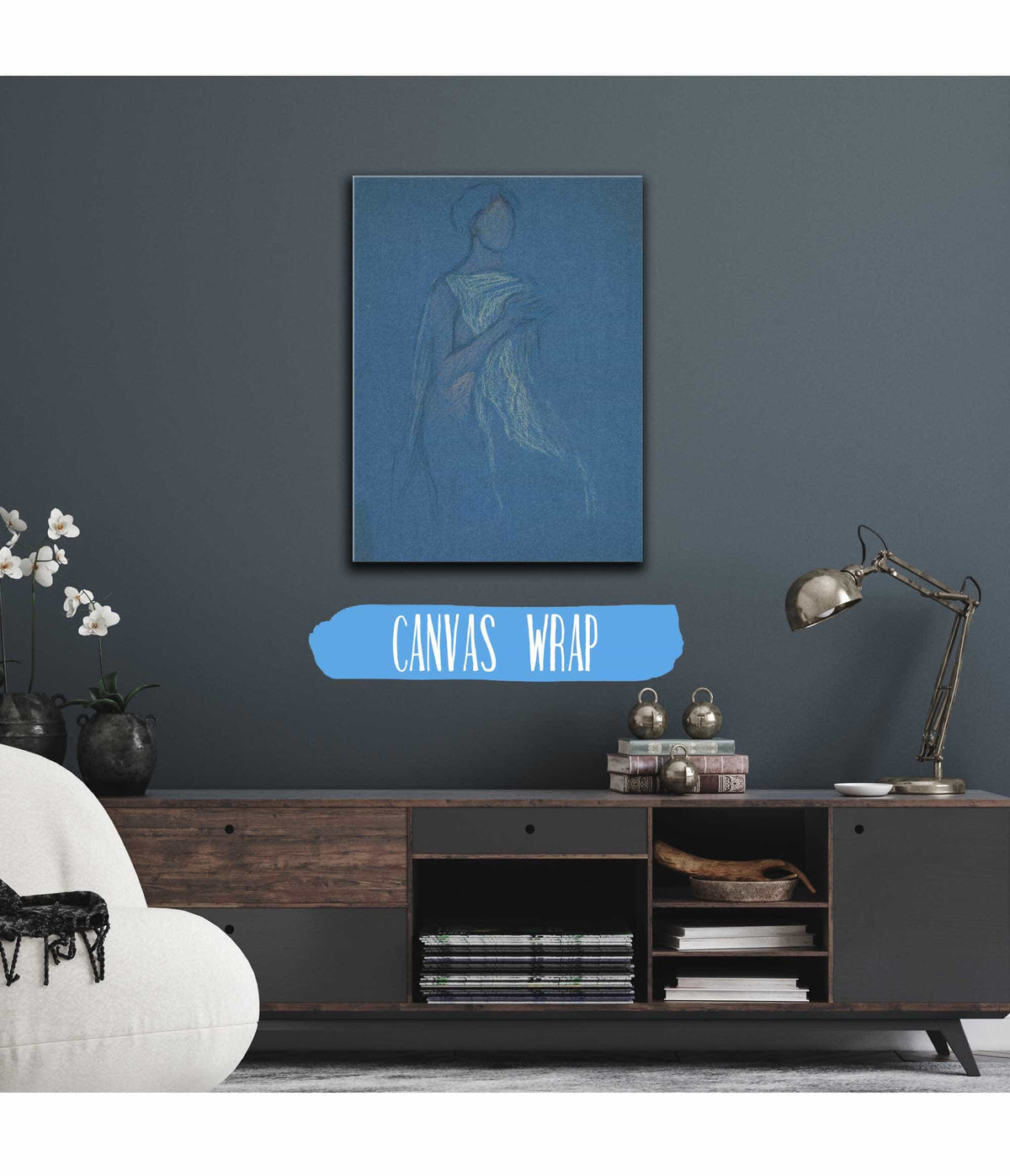 Sketch Of A Woman Costume Study For A Play Iii by Edwin Austin Abbey