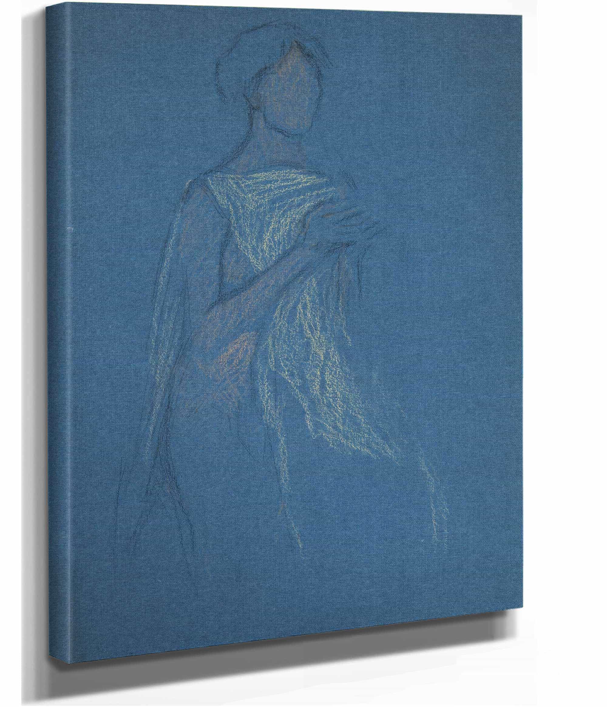 Sketch Of A Woman Costume Study For A Play Iii by Edwin Austin Abbey