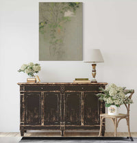 Sketch Of Leafing Tree Branches by Edwin Austin Abbey