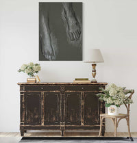 Sketch Of Two Feet by Edwin Austin Abbey