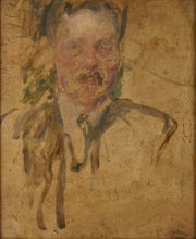 Sketch To The Portrait Of Mr Beyley After by Olga Boznanska