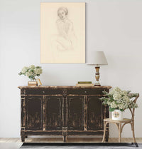 Sketchbook Sketch  by Frederick Carl Frieseke