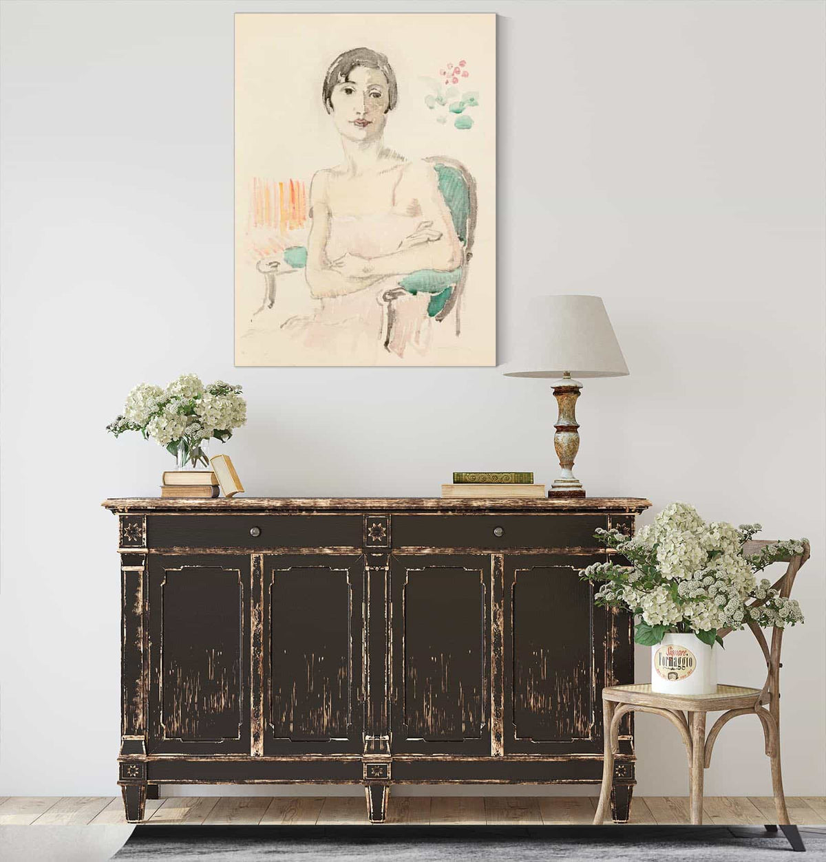 Sketchbook Sketch  by Frederick Carl Frieseke