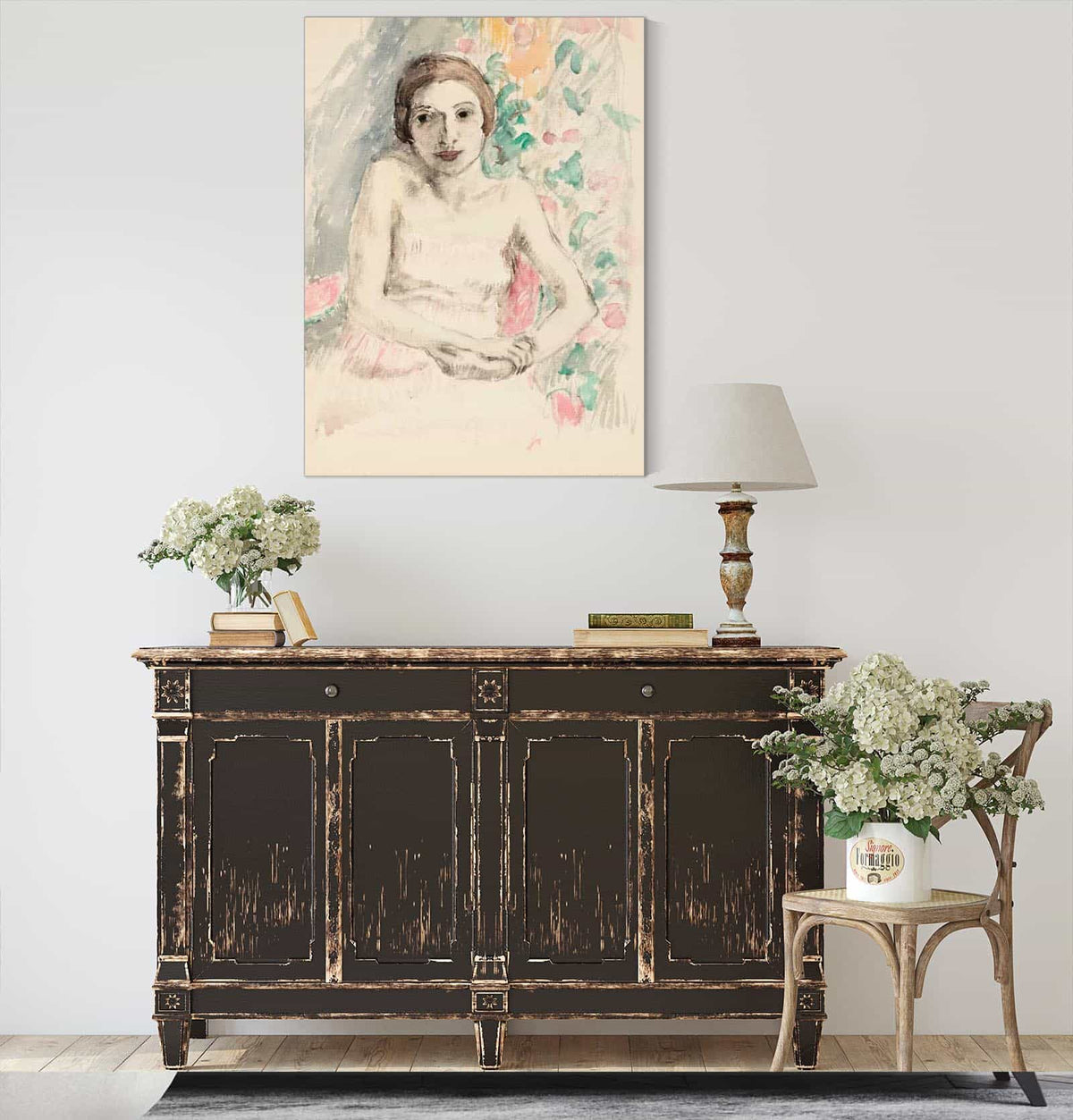 Sketchbook Sketch  by Frederick Carl Frieseke