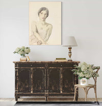 Sketchbook Sketch  by Frederick Carl Frieseke