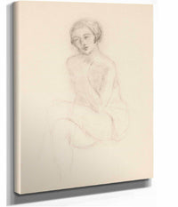 Sketchbook Sketch  by Frederick Carl Frieseke