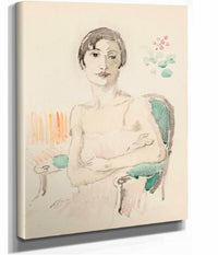 Sketchbook Sketch  by Frederick Carl Frieseke