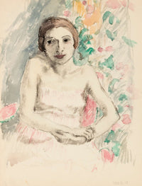 Sketchbook Sketch  by Frederick Carl Frieseke