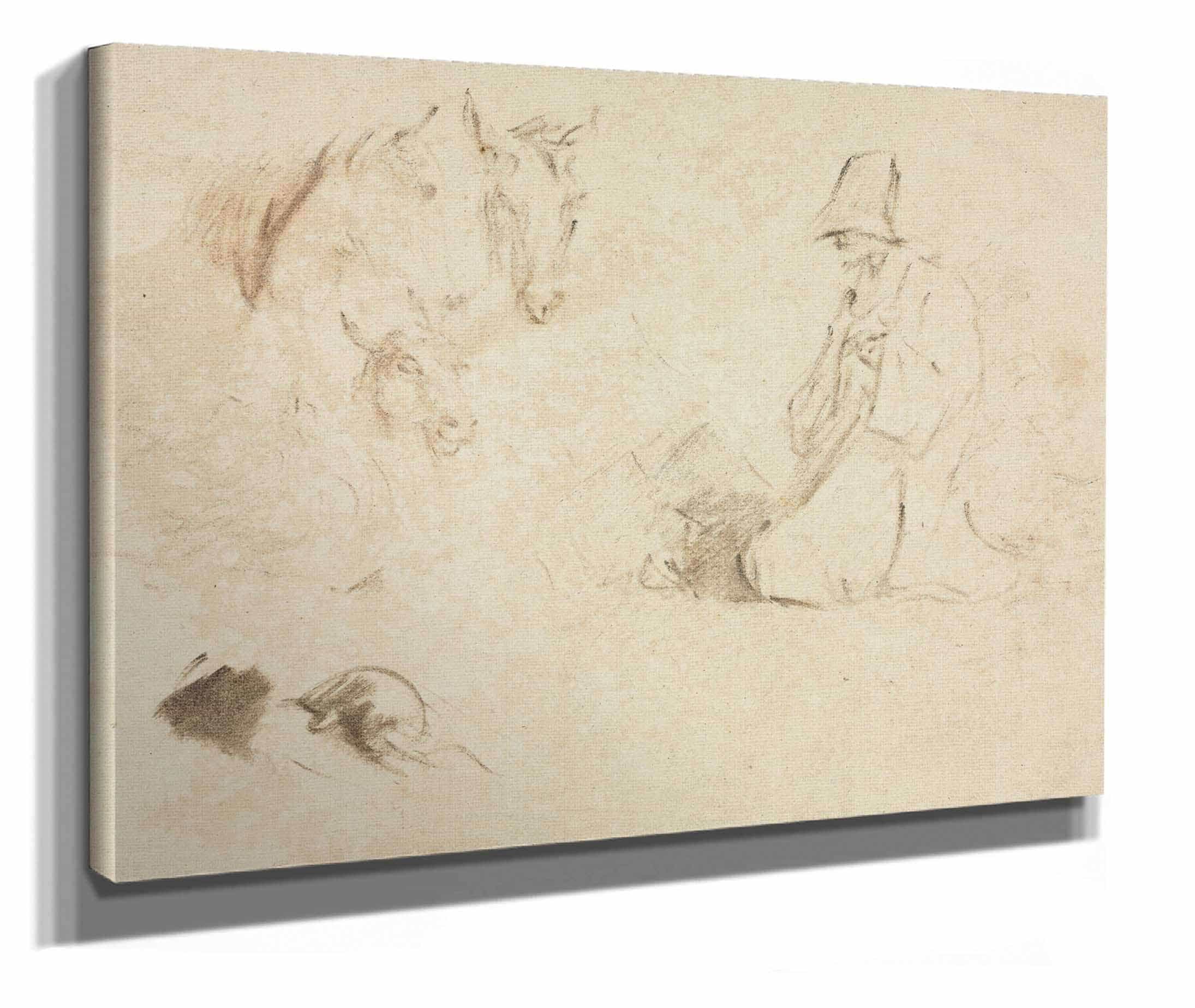 Sketches Figures And Animals by Thomas Gainsborough