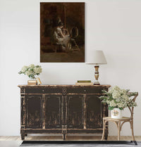 Sketches For Home Spun by Thomas Eakins