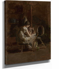 Sketches For Home Spun by Thomas Eakins