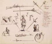 Sketches Of Armour Study For Charles I by Sir John Everett Millais