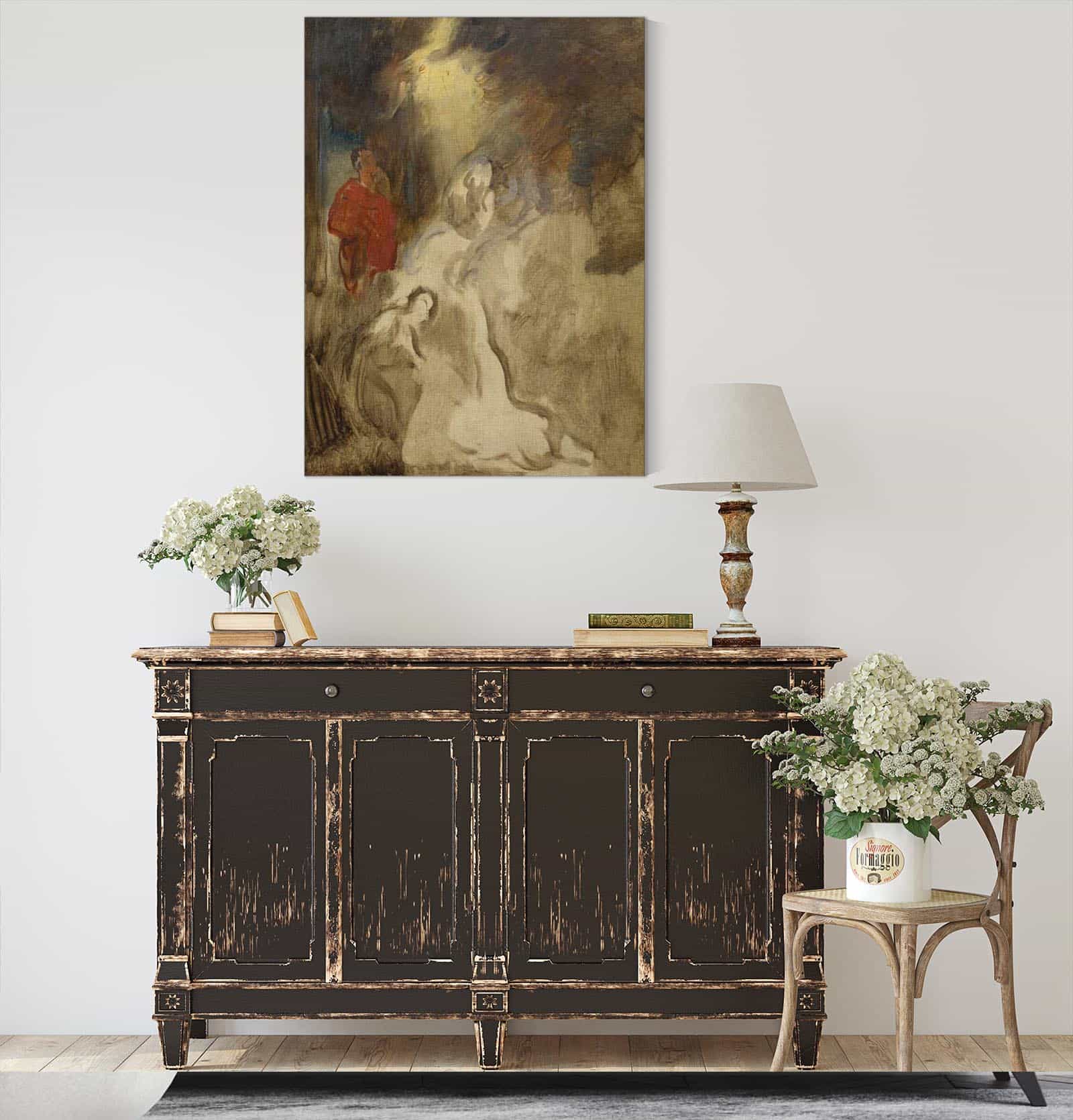 Skizze Zur Marter Des Hl Hippolyt   by Hans Canon