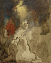 Skizze Zur Marter Des Hl Hippolyt   by Hans Canon