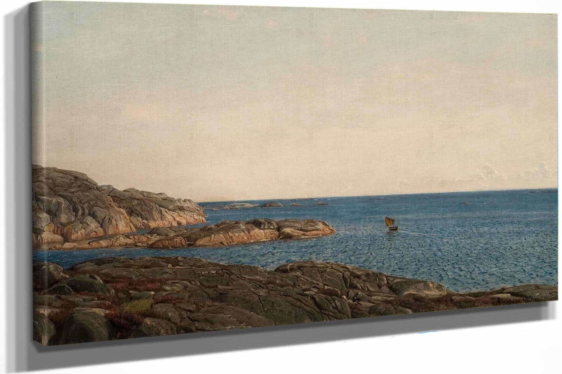 Skjaergard Gamle Hellesund by Amaldus Nielsen