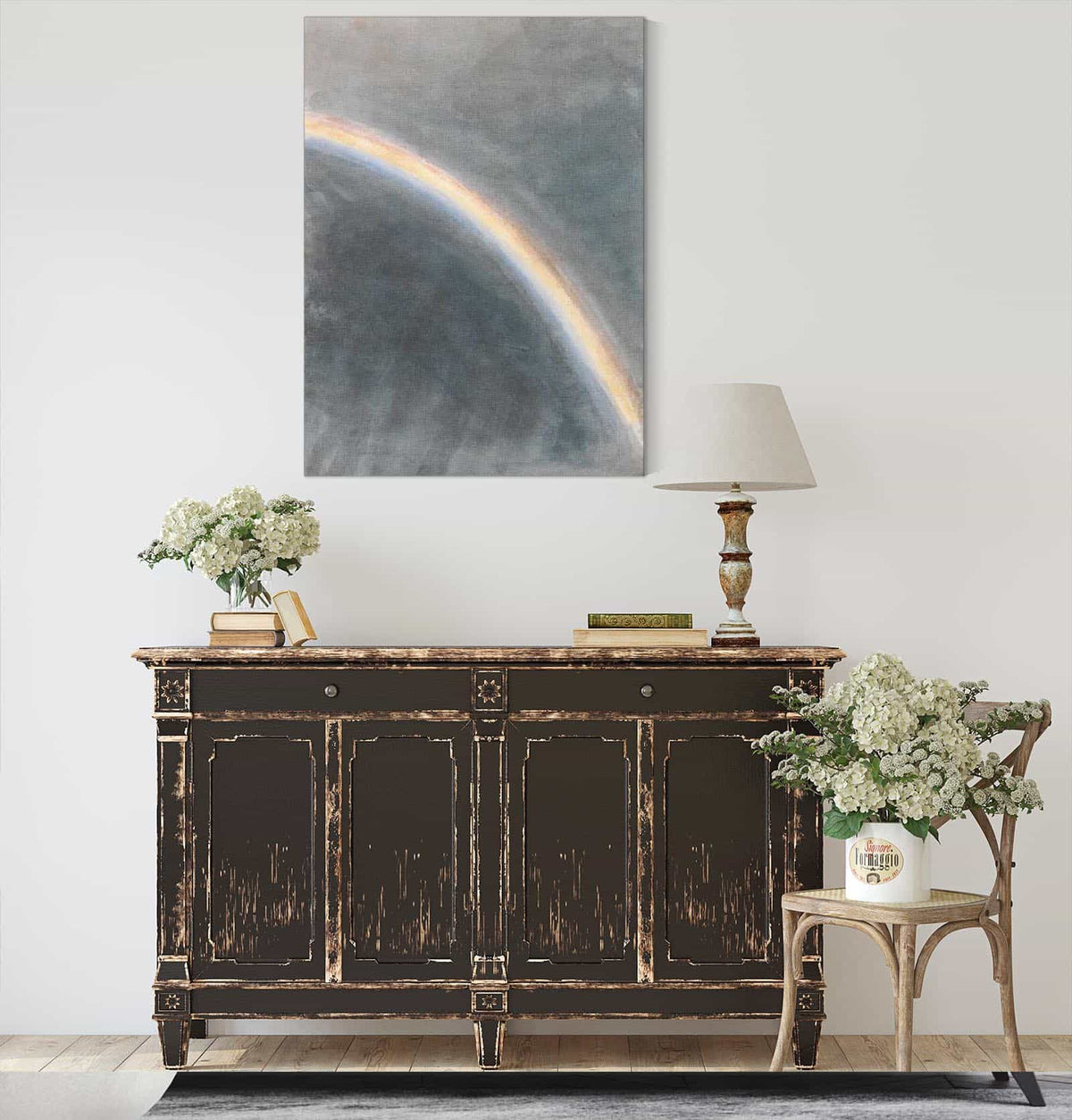 Sky Study With Rainbow by John Constable