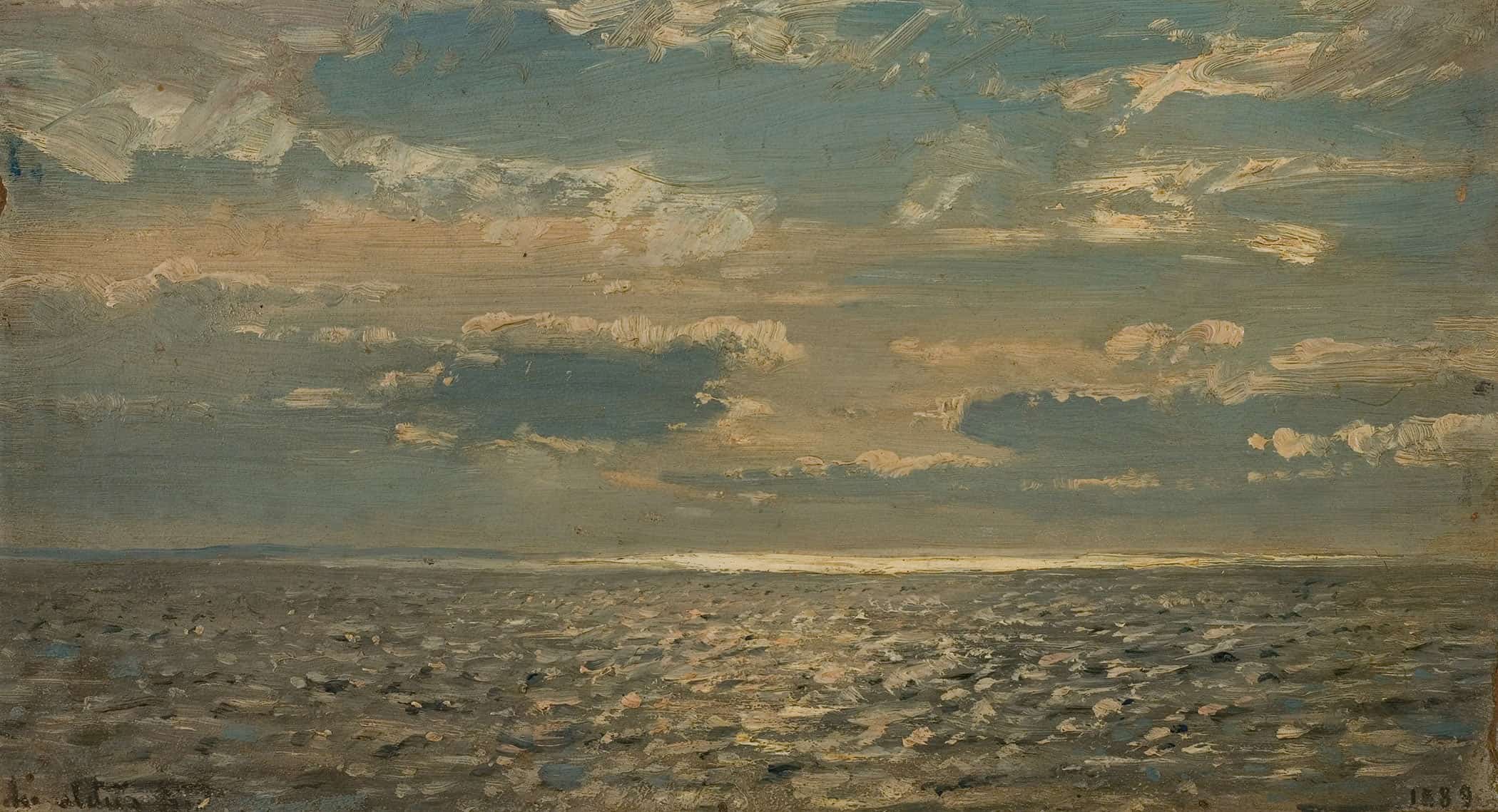 Skyet Vaer by Amaldus Nielsen