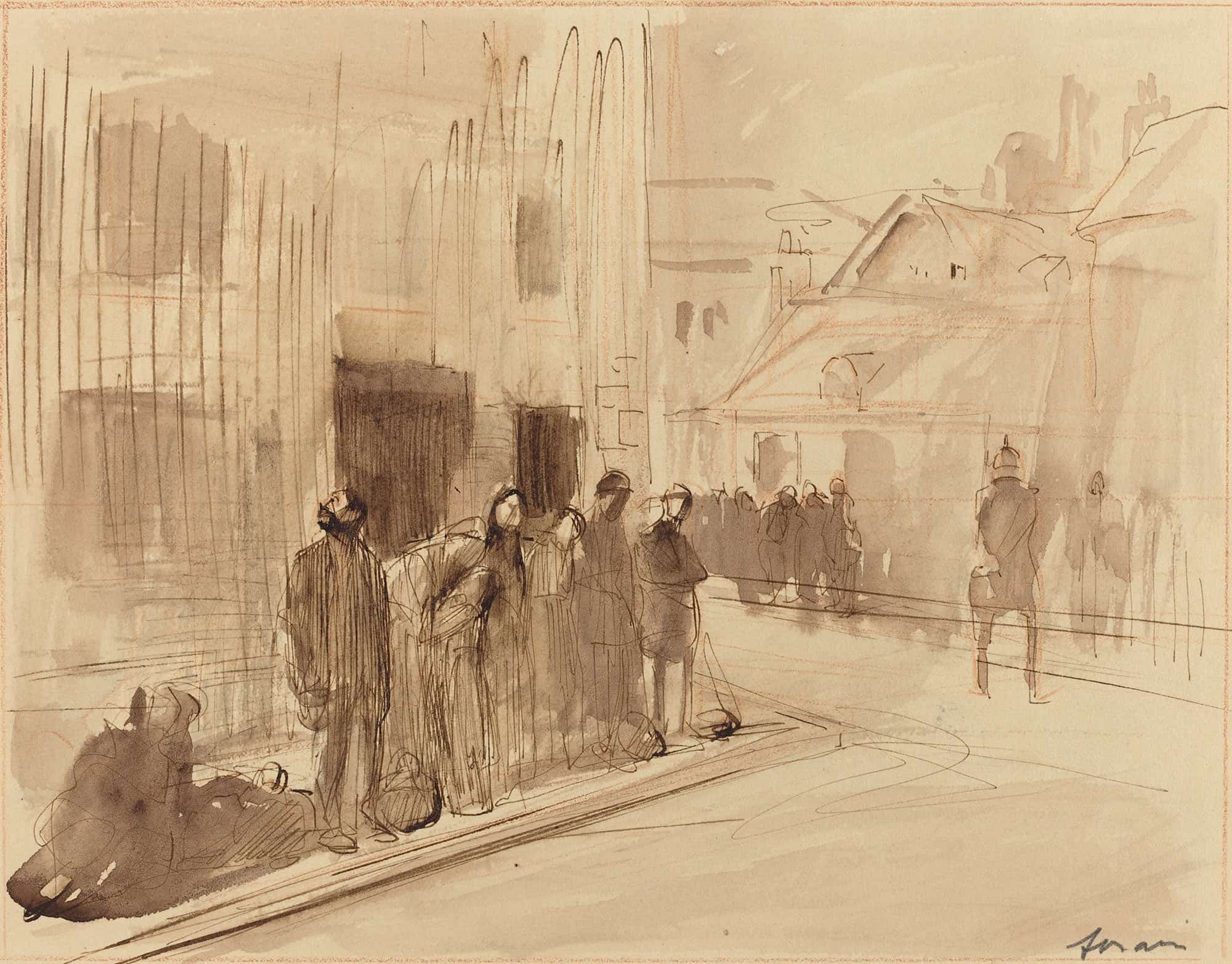 Slavery In The North by Jean Louis Forain