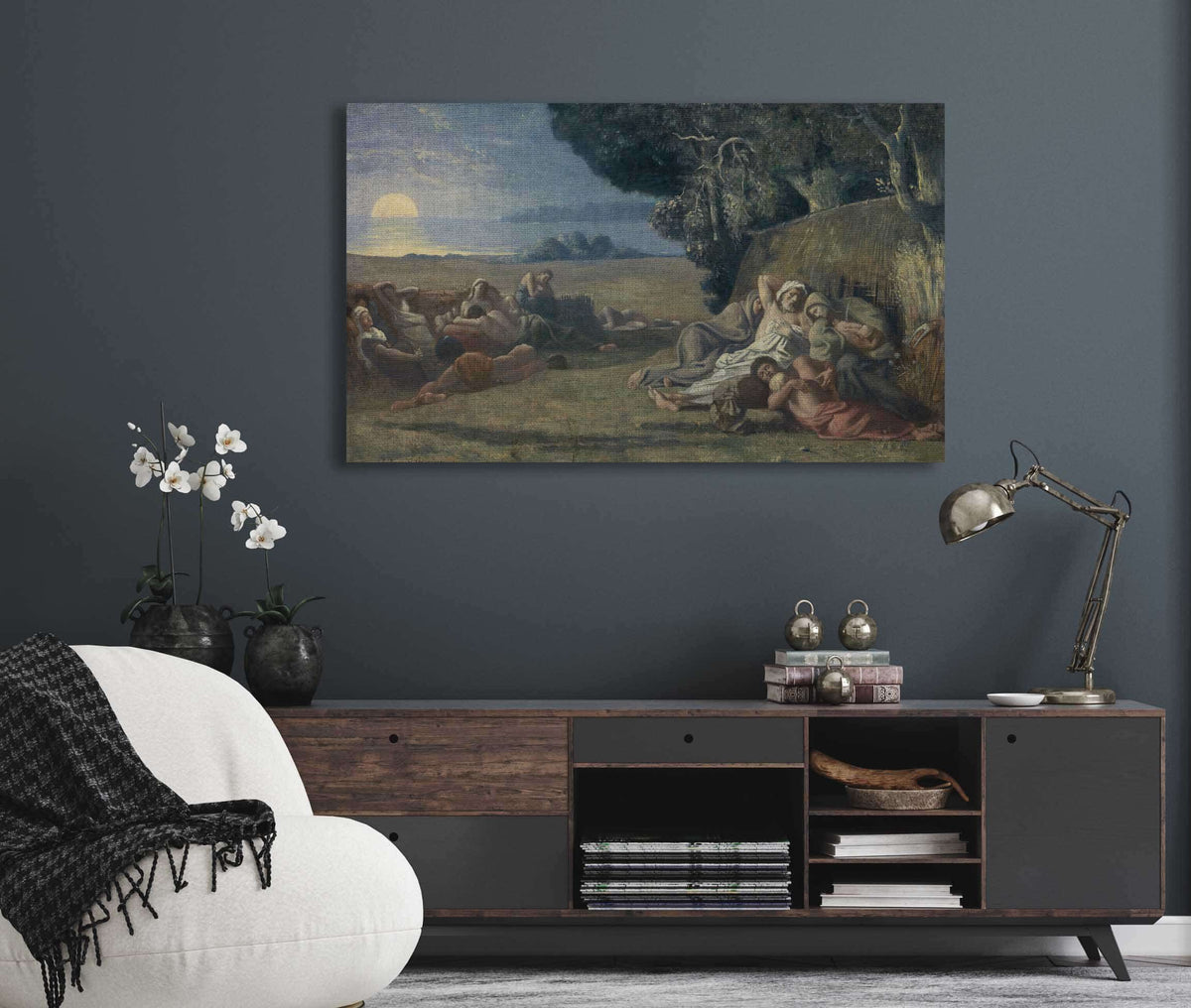 Sleep   by Pierre Puvis De Chavannes