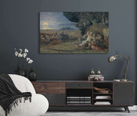 Sleep   by Pierre Puvis De Chavannes