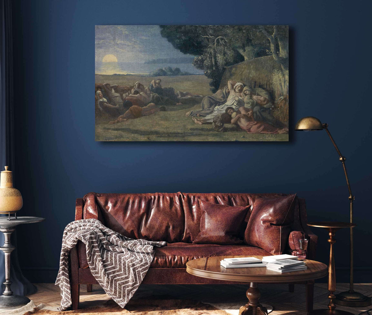 Sleep   by Pierre Puvis De Chavannes