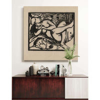 Sleeping Shepherdess by Franz Marc