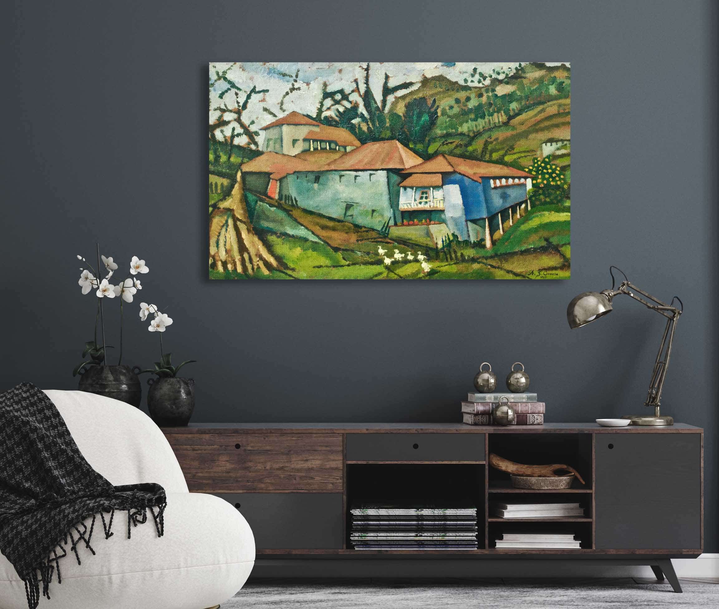 Small River House By Amadeo De Souza Cardoso