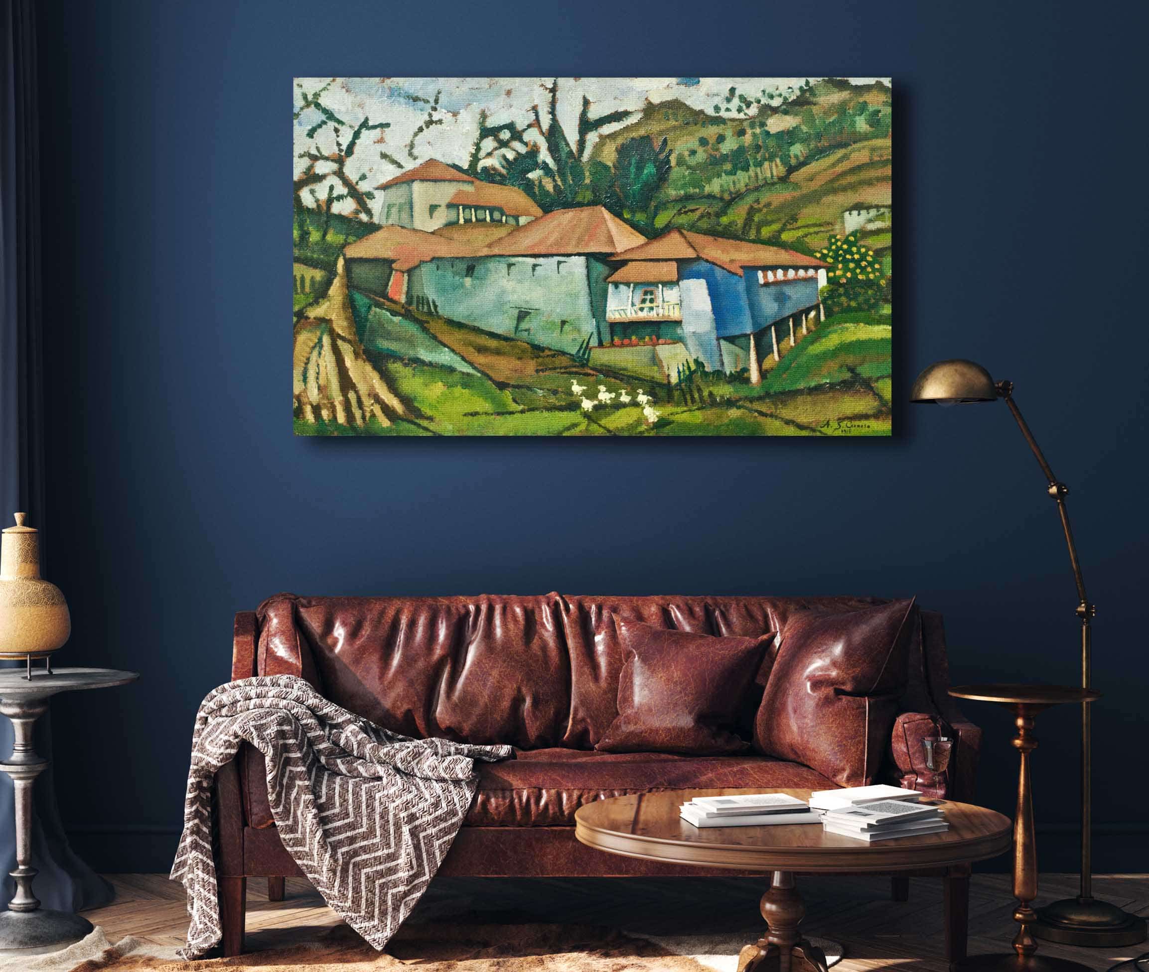 Small River House By Amadeo De Souza Cardoso