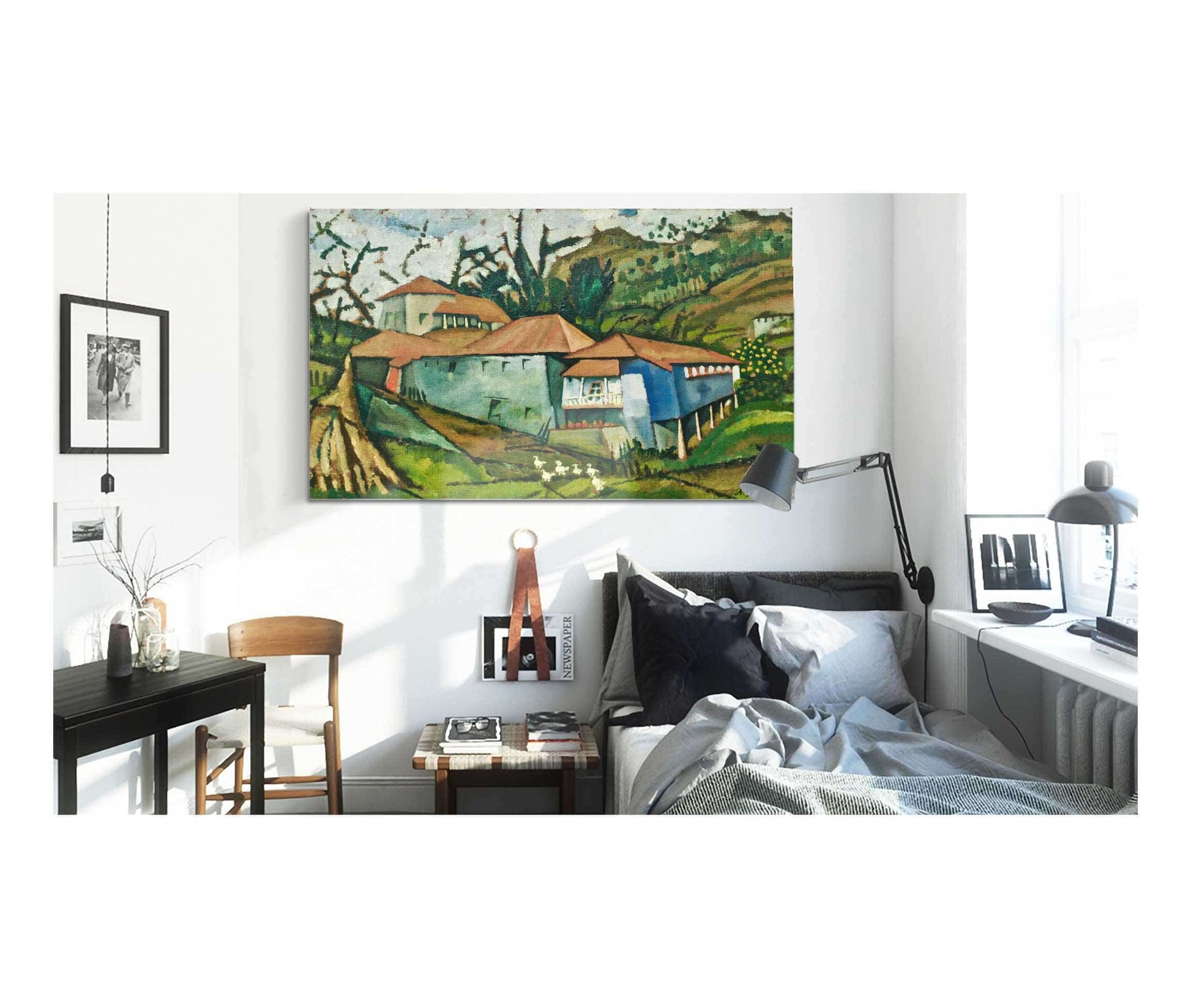 Small River House By Amadeo De Souza Cardoso