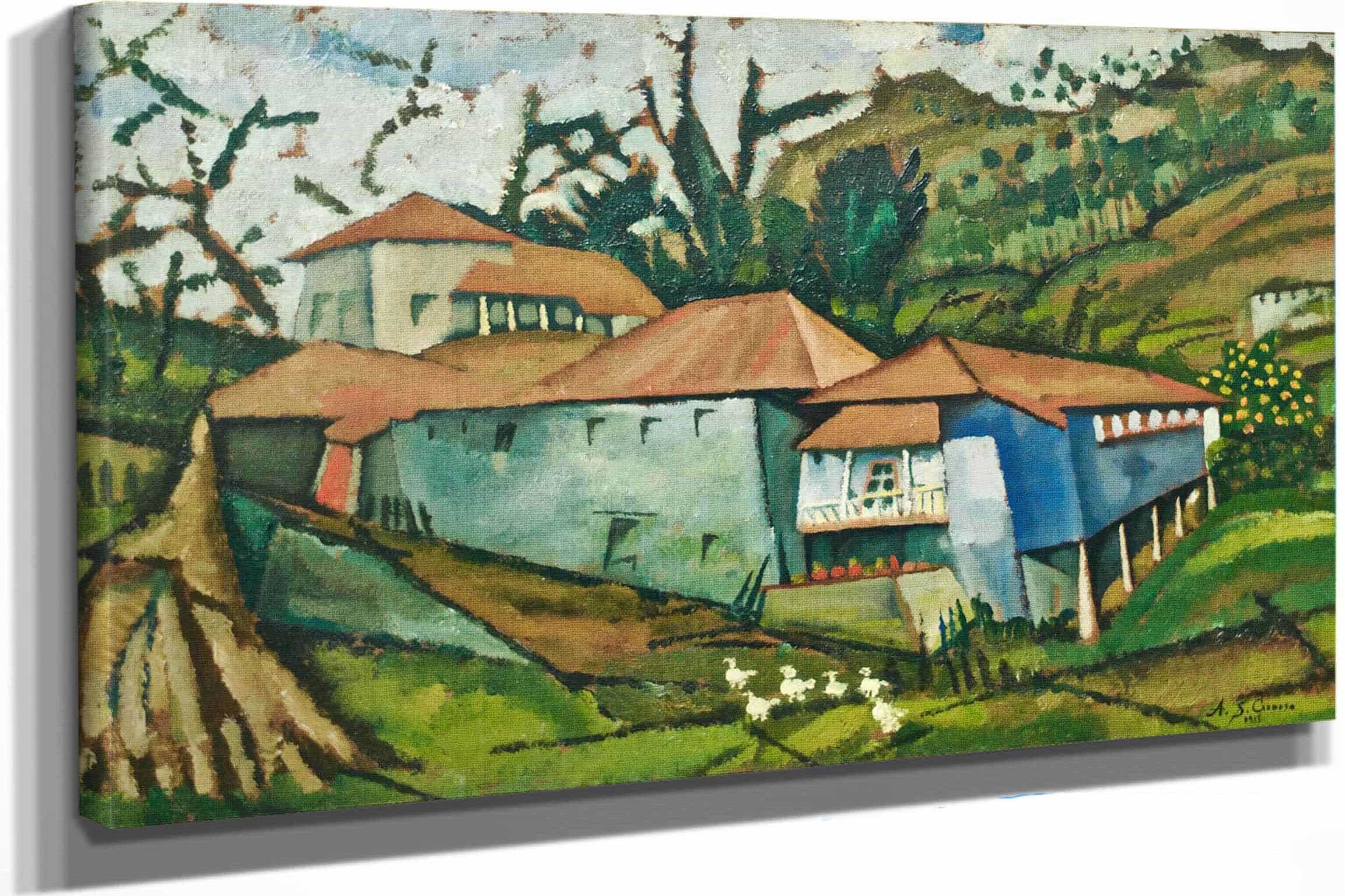 Small River House By Amadeo De Souza Cardoso