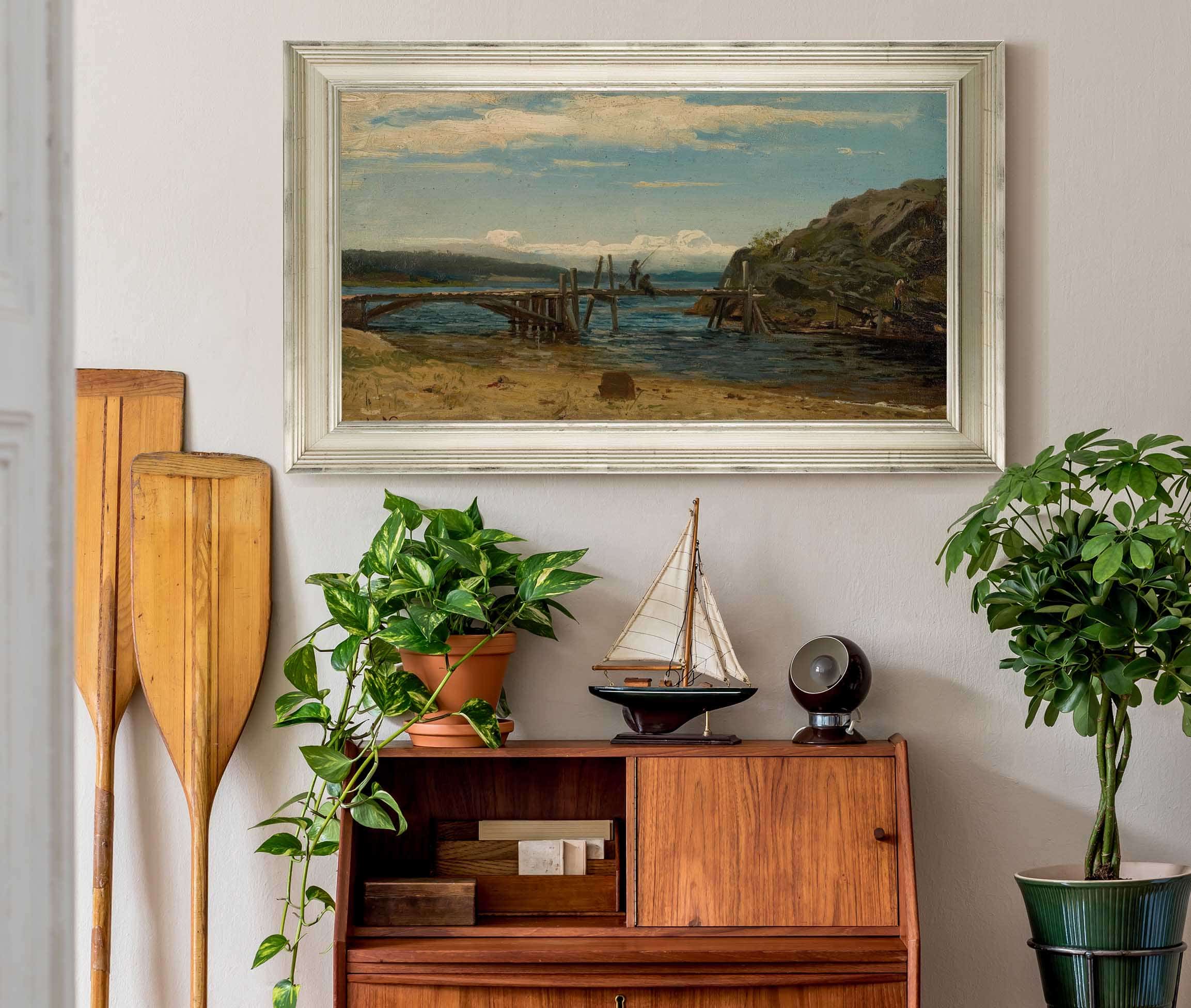 Smalsund Mandal by Amaldus Nielsen