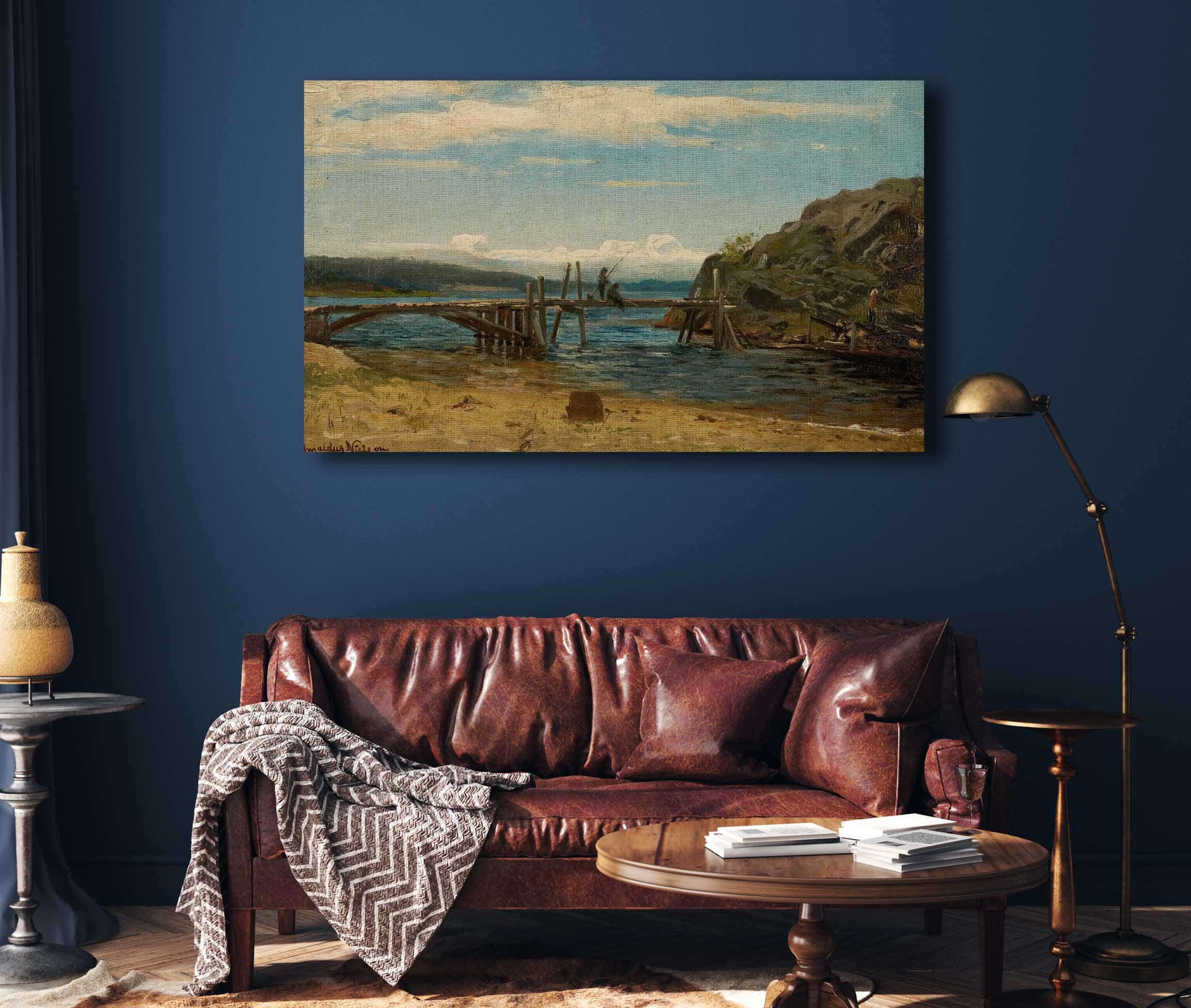 Smalsund Mandal by Amaldus Nielsen