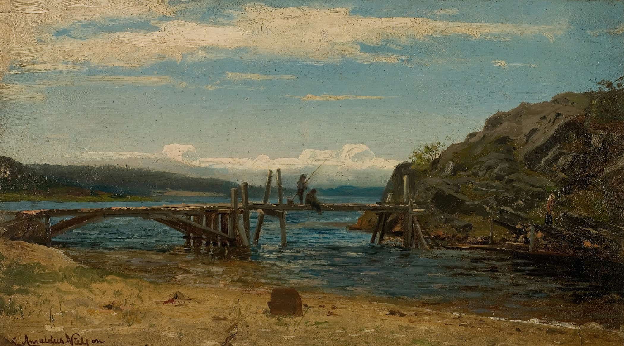 Smalsund Mandal by Amaldus Nielsen