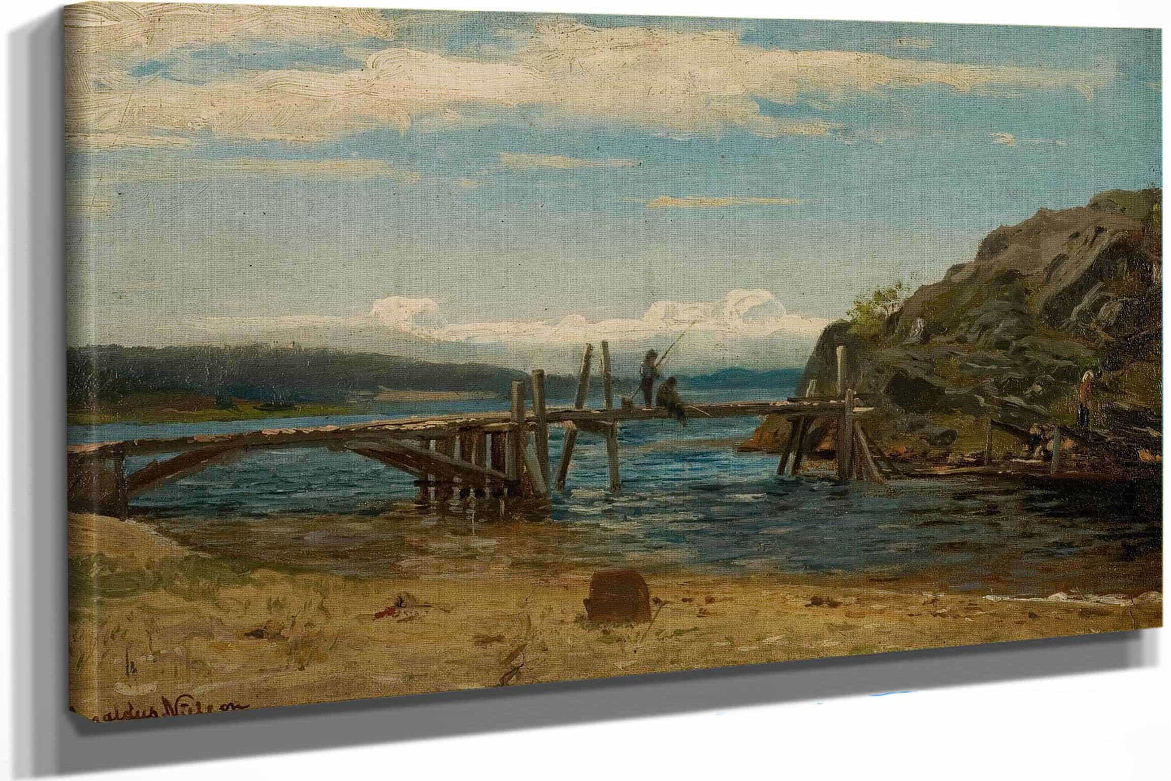 Smalsund Mandal by Amaldus Nielsen