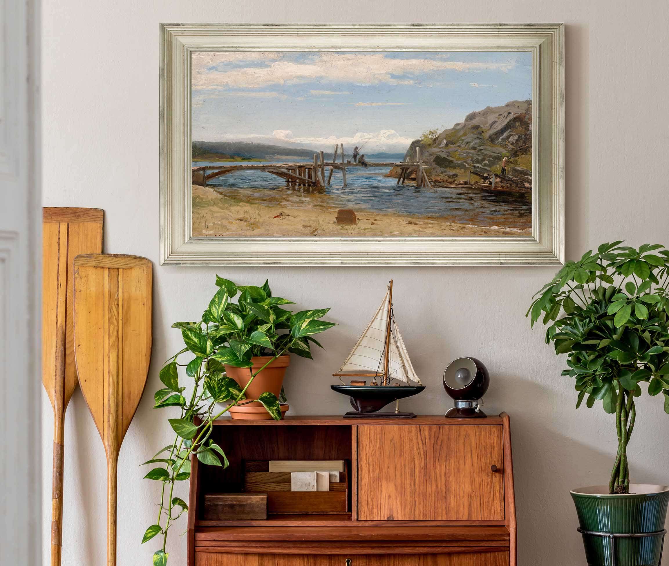 Smalsund Mandal by Amaldus Nielsen