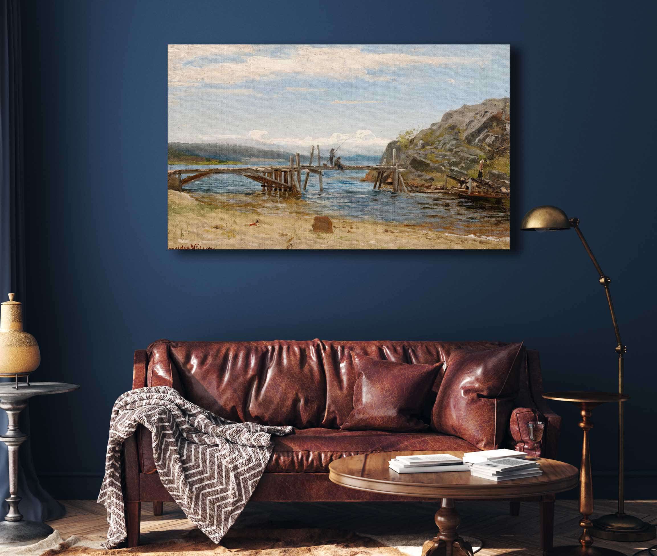 Smalsund Mandal by Amaldus Nielsen