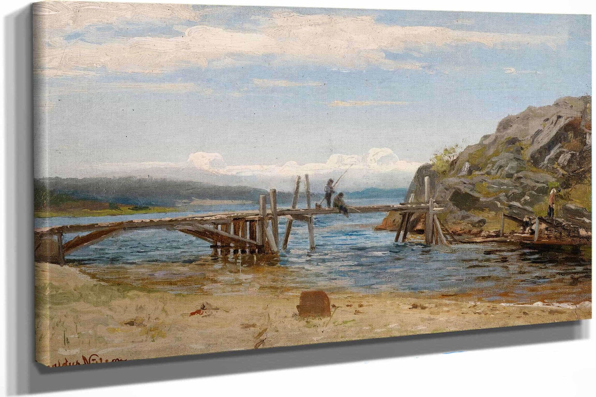 Smalsund Mandal by Amaldus Nielsen