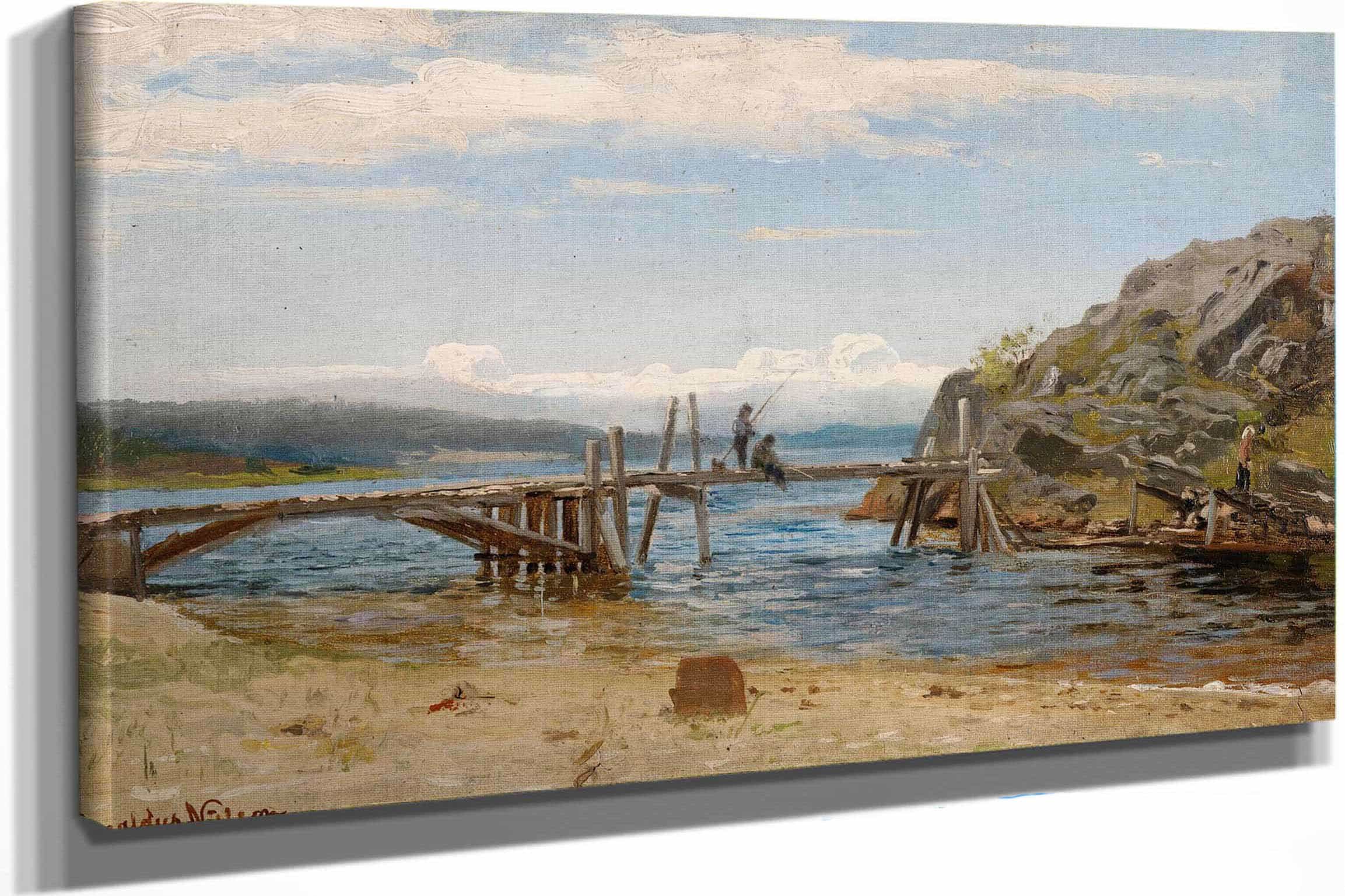 Smalsund Mandal by Amaldus Nielsen