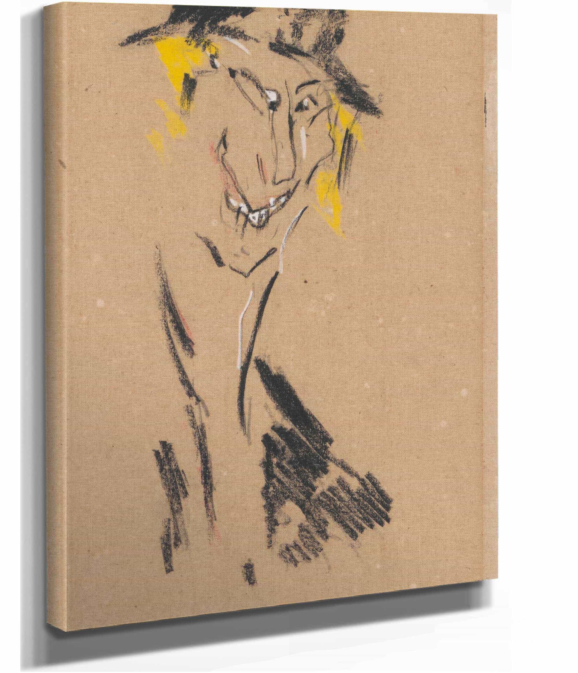 Smile Under A Hat by Jules Schmalzigaug